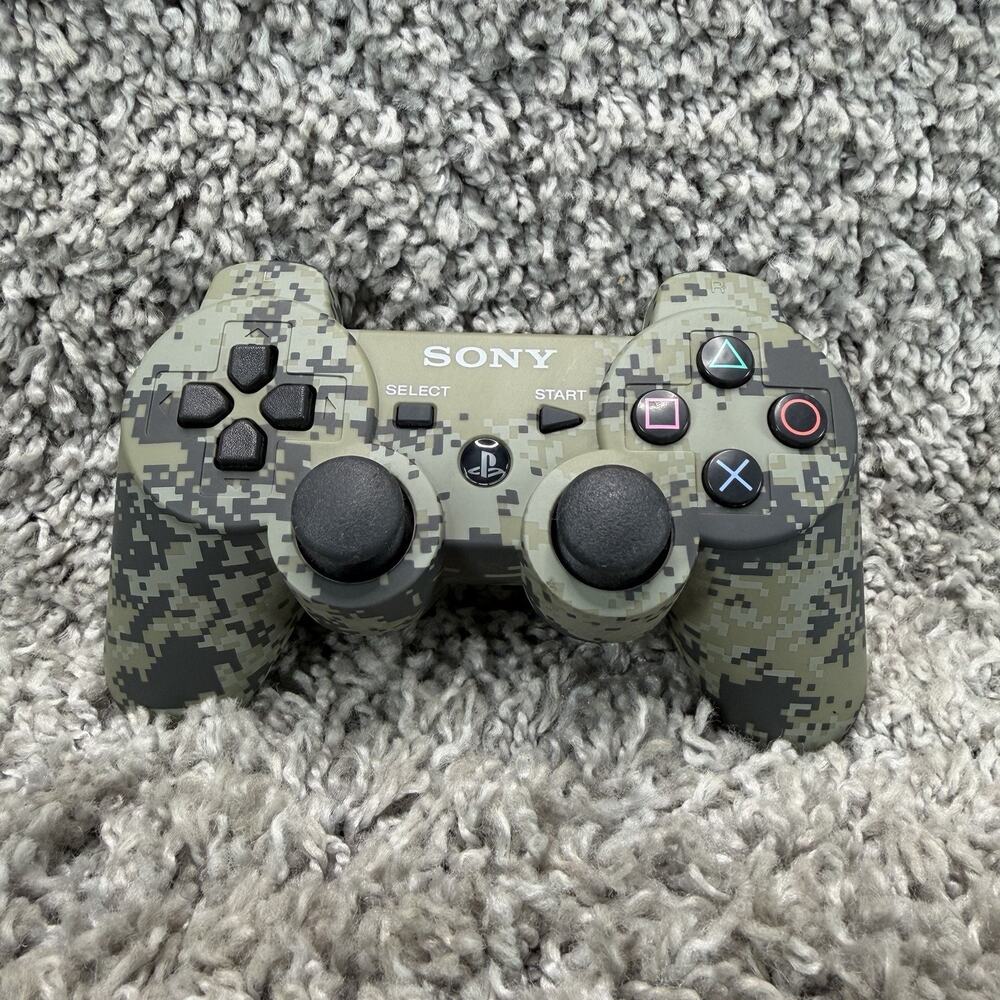 Sony PS3 DualShock 3 Wireless Controller Urban Camo CECHZC2U A1 OEM Genuine